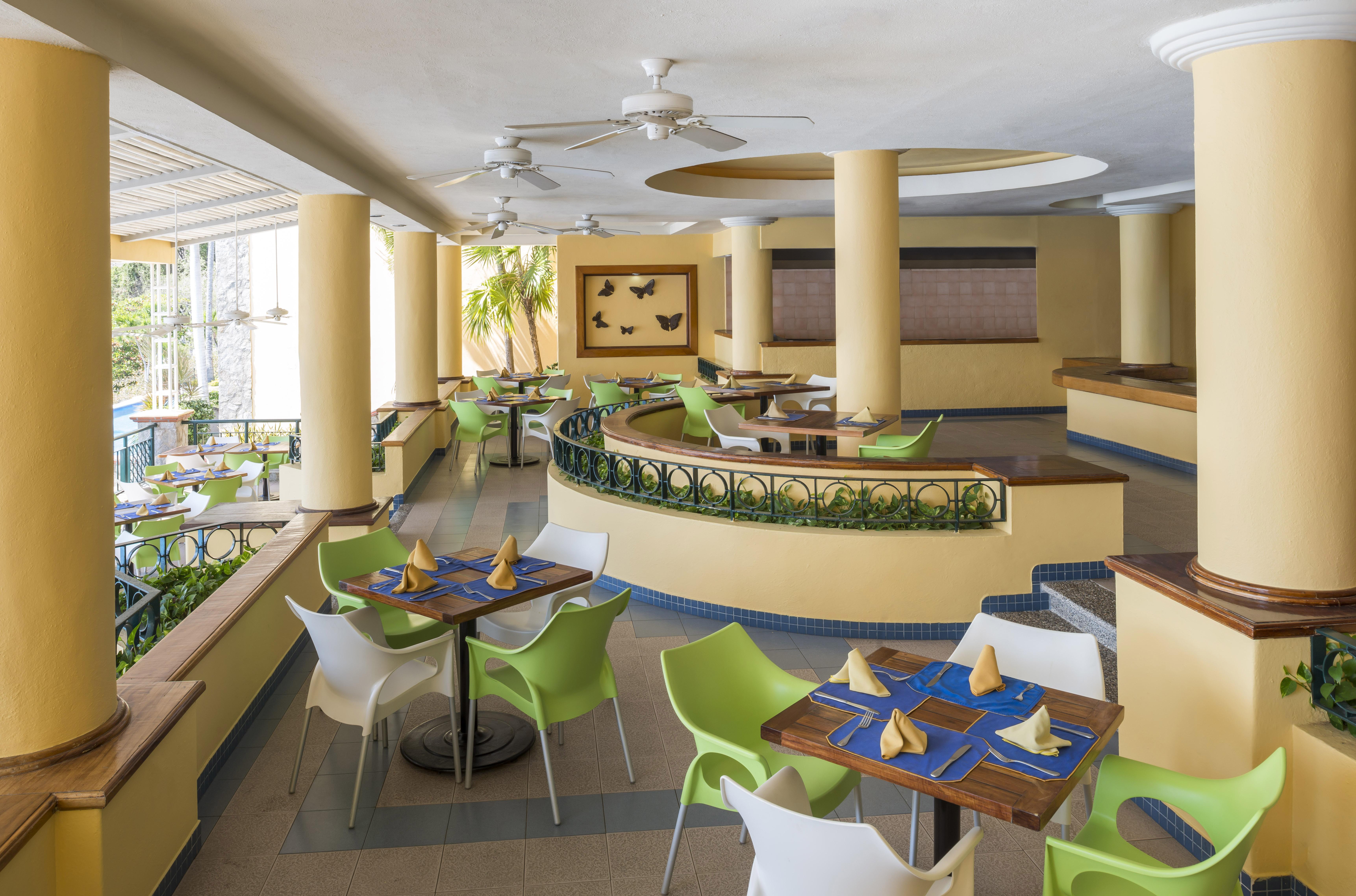Hotel Camino Real Acapulco Diamante Exterior foto The restaurant